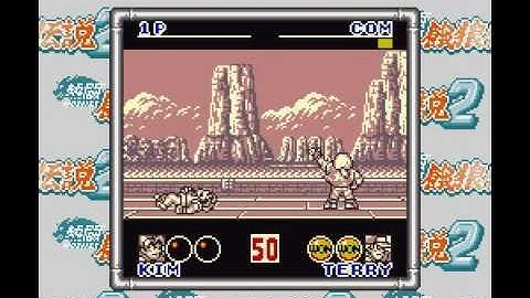 Fatal Fury 2 (GB) Game Over