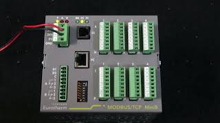 EUROTHERM MODBUS MINI8 CONTROLLER testing