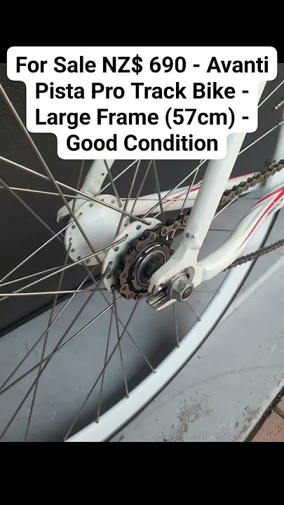 For Sale NZ$ 690 - Avanti Pista Pro Track Bike- Large Frame (57cm) - Good Condition #bicycle #bike