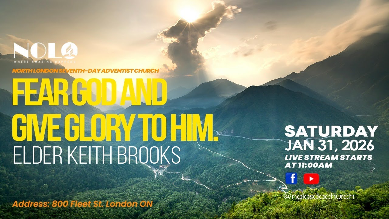 "Fear God and Give Glory to Him"- Elder Keith Brooks