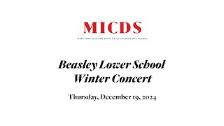 MICDS Beasley Winter Concert 2024