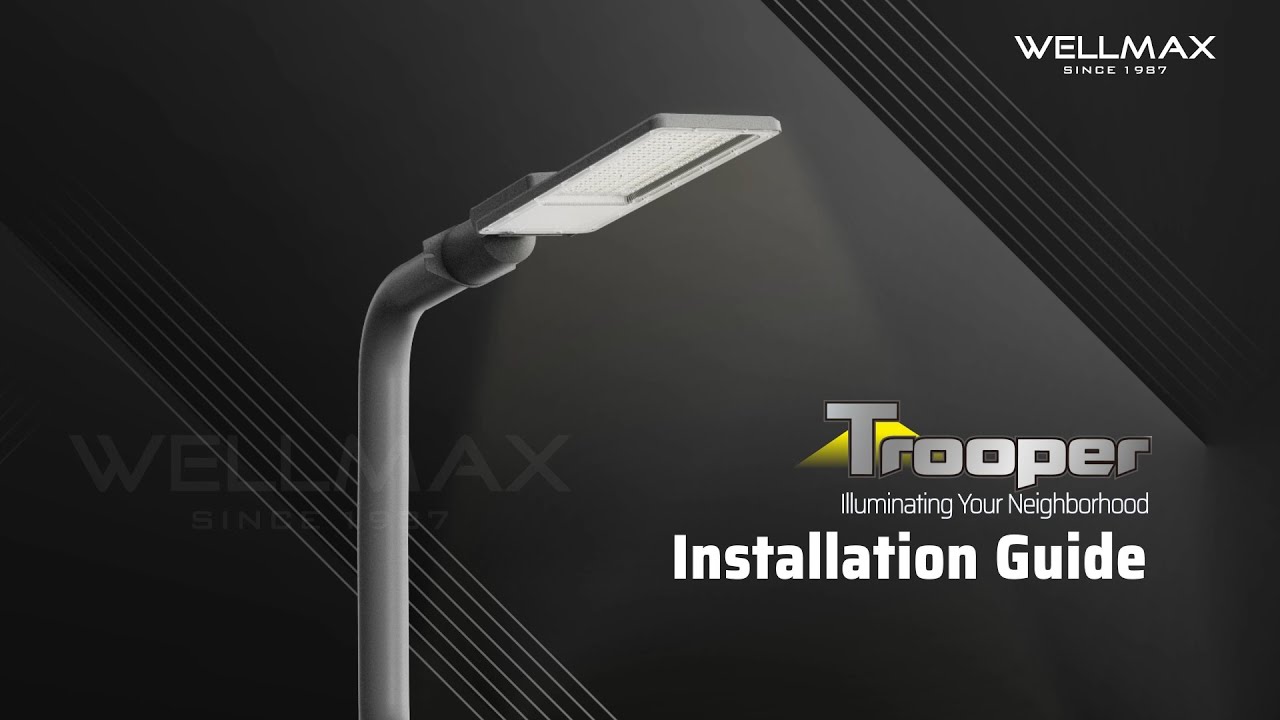 Trooper LED Street Light | Installation Guide