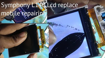 Symphony L140 Lcd replace mobile repairing New video 2023