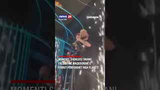Thumbnail for 🔥 MOMENTI SHOKUES! Tavani i klubit në Maqedoninë e Veriut përfshihet nga flakët! 😱🔥