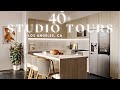 Living in a la studio small studio apartment tour luxury modern tiny box vintage cheap