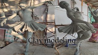 Mannequin Sculpting Of Dancing movement....