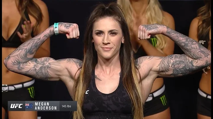 Megan Anderson vs. Norma Dumont - Weigh-in Face-Of...