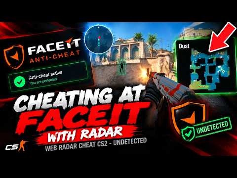 USING a RADAR HACK on 10LEVEL FACEIT (including web radar)