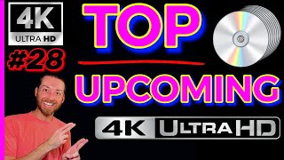 TOP UPCOMING 4K UltraHD Blu Ray Releases BIG 4K MOVIE Announcements Reveals Collectors Film Chat #28
