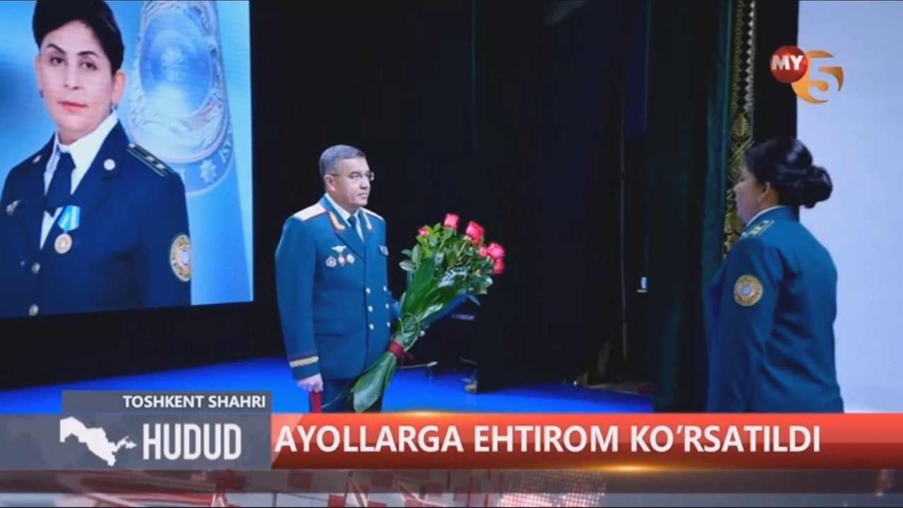 Ayollarga ehtirom koʻrsatildi