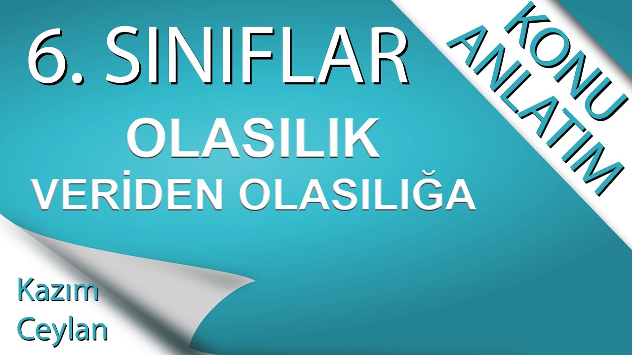 6. SINIF OLASILIK