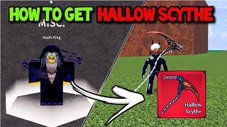 How To Get *HALLOW SCYTHE* | Blox Fruit | Roblox