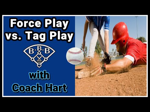 Force Play vs Tag Play in Baseball // What's the Difference?