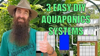 Aquaponics Design - 3 Easiest System Builds for the Backyard