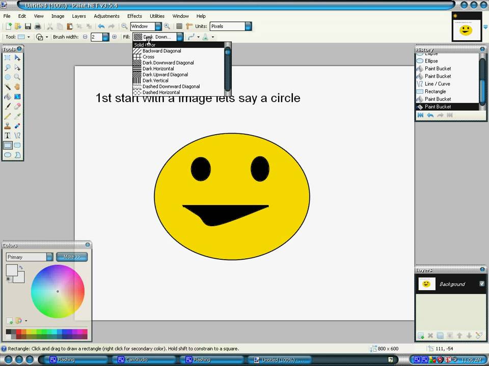 How To Make Things Transparent On Paint Net Youtube