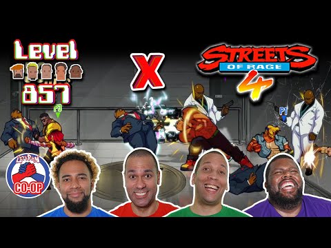 Streets of Rage 4 | 4 Players Co-op | Complete Story Mode Playthrough