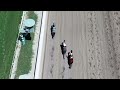 Drone Footage - Clubhouse Cutie wins Race 4 on Saturday, June 13 at Santa Anita Park