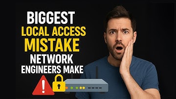 De grootste fout die netwerkengineers maken bij lokale toegang #ccna #networking #networkengineer