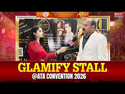 Glamify Stall at ATA Convention | ATA Convention 20226 | Baltimore USA | @mahatvusa