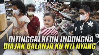 BERSAMA NYI HYANG MENEMANI ANAK YG KEHILANGAN IBU | BELANJA KELENGKAPAN SEKOLAH