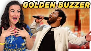 vocal coach reacts to agt golden buzzer gabriel henrique