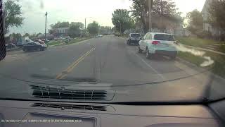 20230518 lady waits for me close and pulls out in front of me (Cedar Rapids Iowa Idiot Drivers)