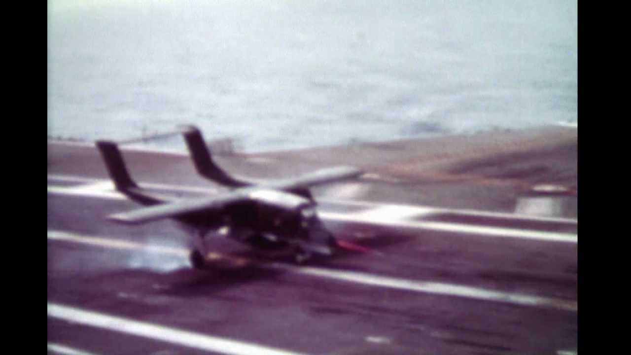 North American OV-10A BRONCO Carrier Tests 1968