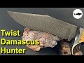 Twisted Damascus "Mako" Hunting Knife - The Complete Video