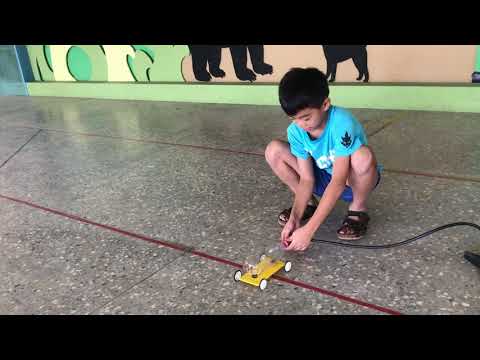 科學玩具AIRCAR DIY