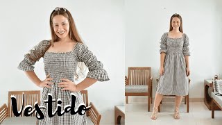 VESTIDO MIDI COM LASTEX - COSTURA FÁCIL | ELLEN BORGES