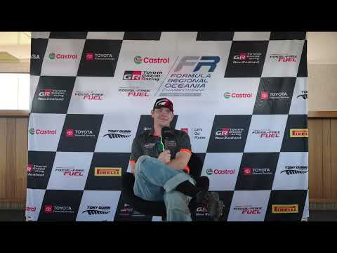 Barrett Wolfe - The Hot Seat - Castrol Toyota FR Oceania Championship