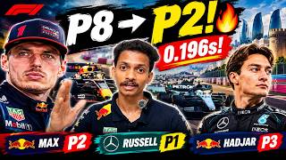 2026 Azerbaijan GP Race Review: Russell Wins, Verstappen P8 to P2 & Hadjar's Podium! screenshot 4