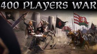 The Most Brutal Medieval Crusade - 400 Players War on Normandy - Persistent Bannerlord
