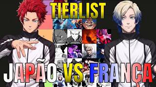 THE BEST OF JAPAN VS. FRANCE!... Blue Lock Tier List!