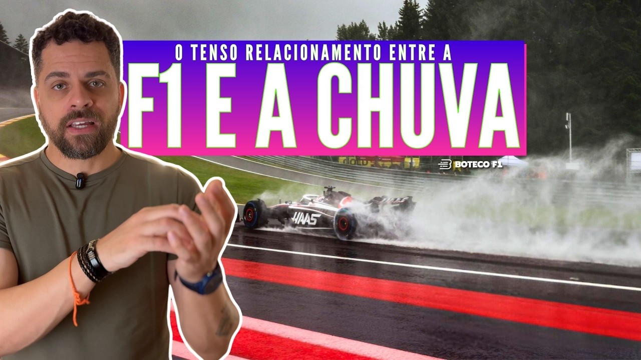 Fórmula 1 x Chuva: o MEDO que ninguém te conta!