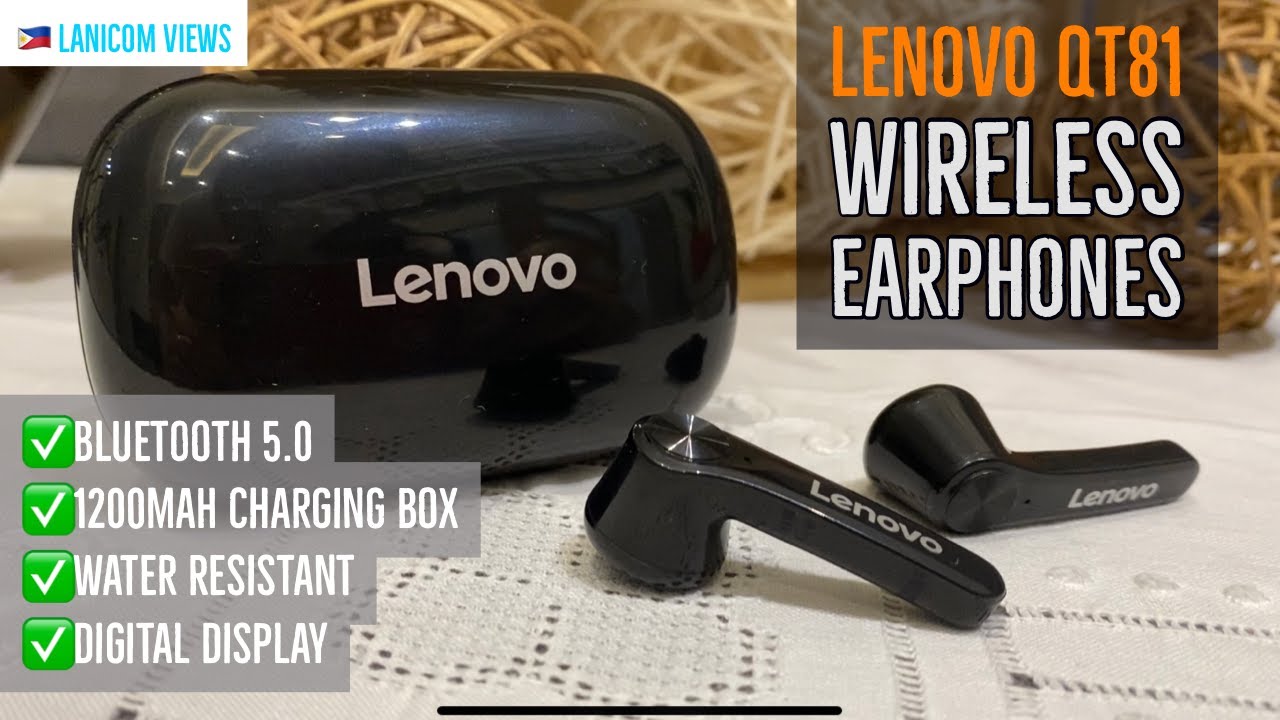 Lenovo Qt81 Tws Earphones - Youtube