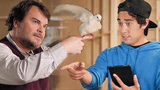 Zach King Vs Jack Black Magic Tricks : Duel Magic
