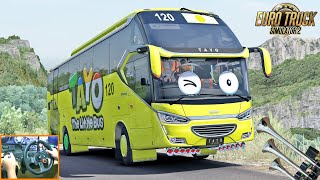 Bus Lani Main Telolet Basuri 3 Corong | ETS 2 bus Mod Indonesia