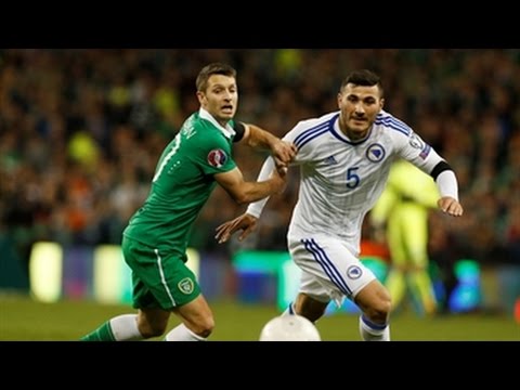 Ireland Vs Bosnia Herzegovina 2 0 Highlights Euro 16 Qualification 16 11 15 Youtube