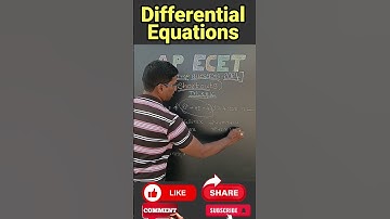 ECET- 2024 || Most IMP Questions || Differential Equations|| Trick #16 #viral