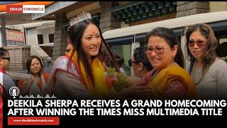 Deekila Sherpa Receives Grand Homecoming