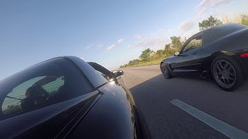2002 trans am ws6 vs 2001 c5 zo6 bone stock