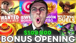 OPENING 45 SLOT BONUSES ALL AT ONCE! ($500K SPENT)