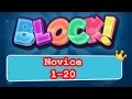 BLOCK! Novice Level 1-20 (Basic) - Lösung Solution Walkthrough