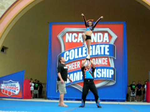 Tim and Cassie Open Partner Stunts NCA Daytona Bea...