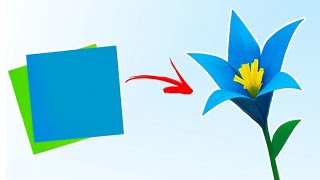 I Made Origami Lilies For My Wife (DIY)