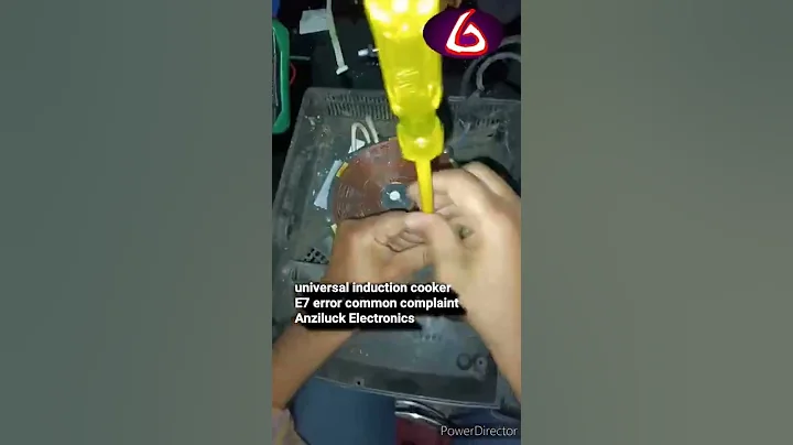 induction cooker universal board E7 error common complaint