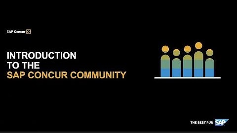 Introduction to the SAP Concur Community