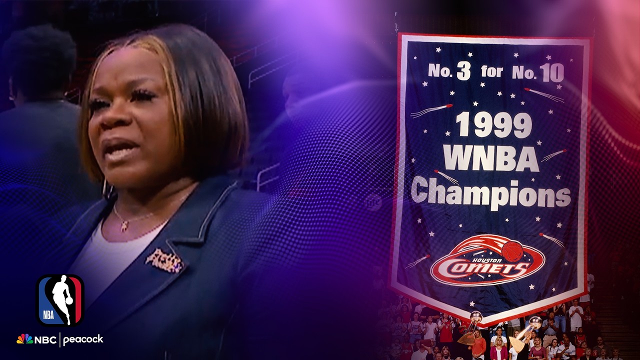 Sheryl Swoopes, Cynthia Cooper, Tina Thompson share emotion of