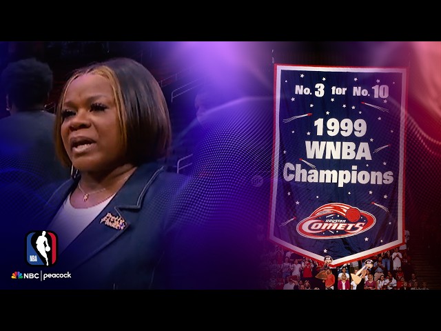 Sheryl Swoopes, Cynthia Cooper, Tina Thompson share emotion of
